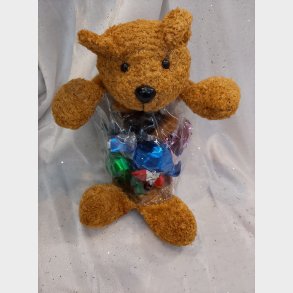 Bamse med sjokolade og karamell