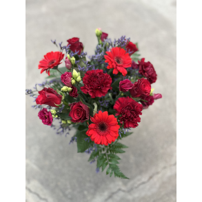 Den r�de og lilla buketten