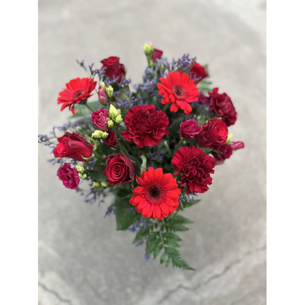 Den r�de og lilla buketten