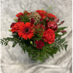 Rd julebukett