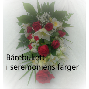 Brebukett i seremoniens farger